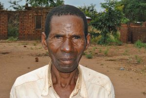 Cassim Idana - a man whose land was snatched by miners in Balaka